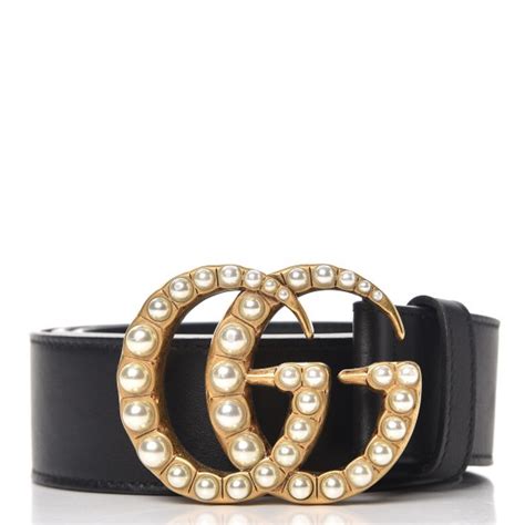 gucci pearl belt red|gucci pearl belt sale.